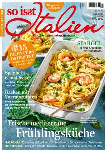 Cover: So is(s)t Italien &ndash; No 03 April-Mai 2023
