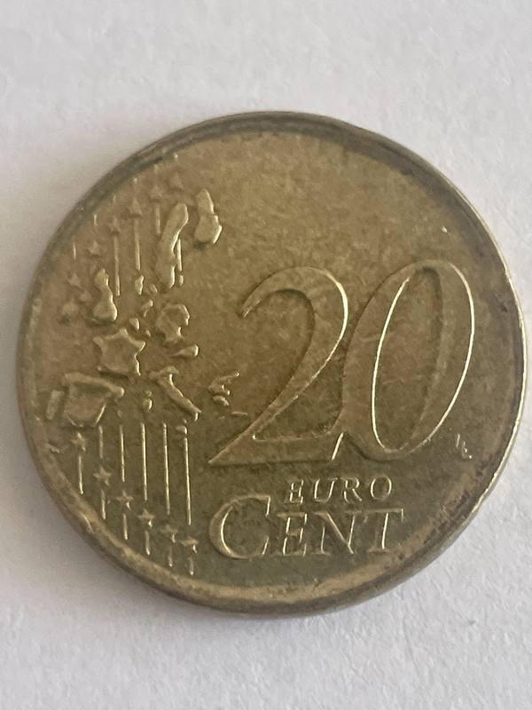 * ERROR * 20 CENT 1999 ESPAÑA. ERROR A INVESTIGAR DFD737-CC-B435-4-C87-BD16-6270-CED0-FD71