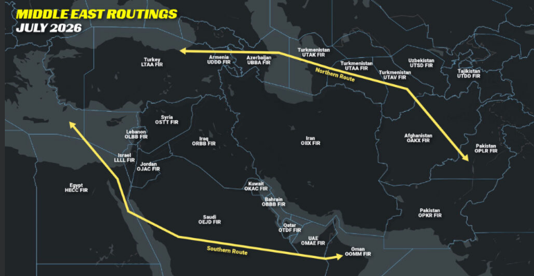 La EASA ha intensificado su advertencia sobre el espacio aéreo jo - Jordania: Seguridad y Situación Política