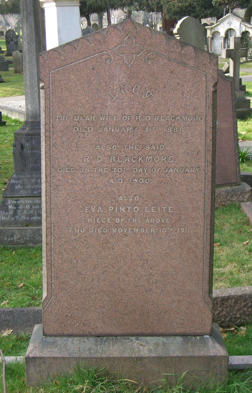 R-D-Blackmore-grave