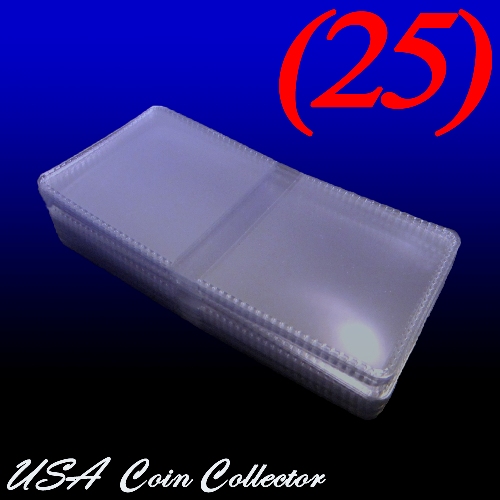 1000-2.5x2.5 Double Pocket Vinyl Flips PVC FREE