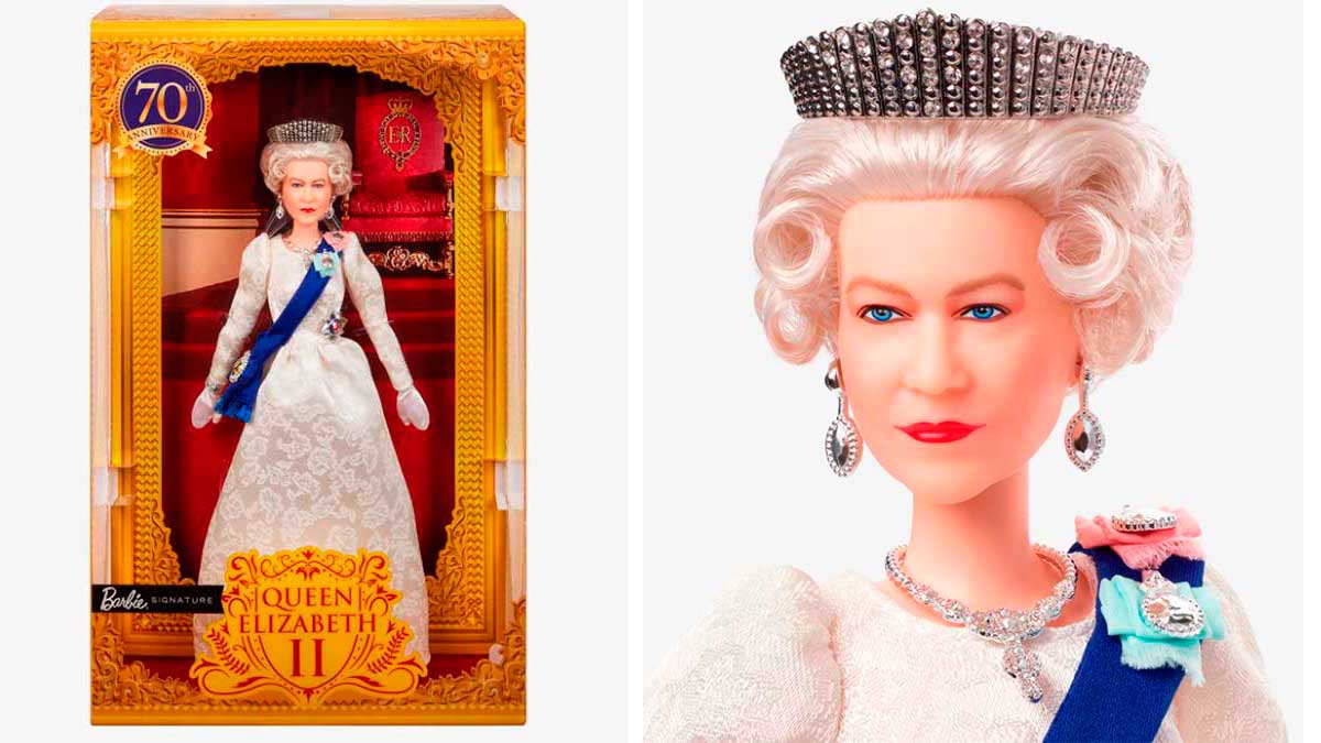 Reina Isabel celebra cumpleaños con Barbie, Mattel lanzó muñeca conmemorativa