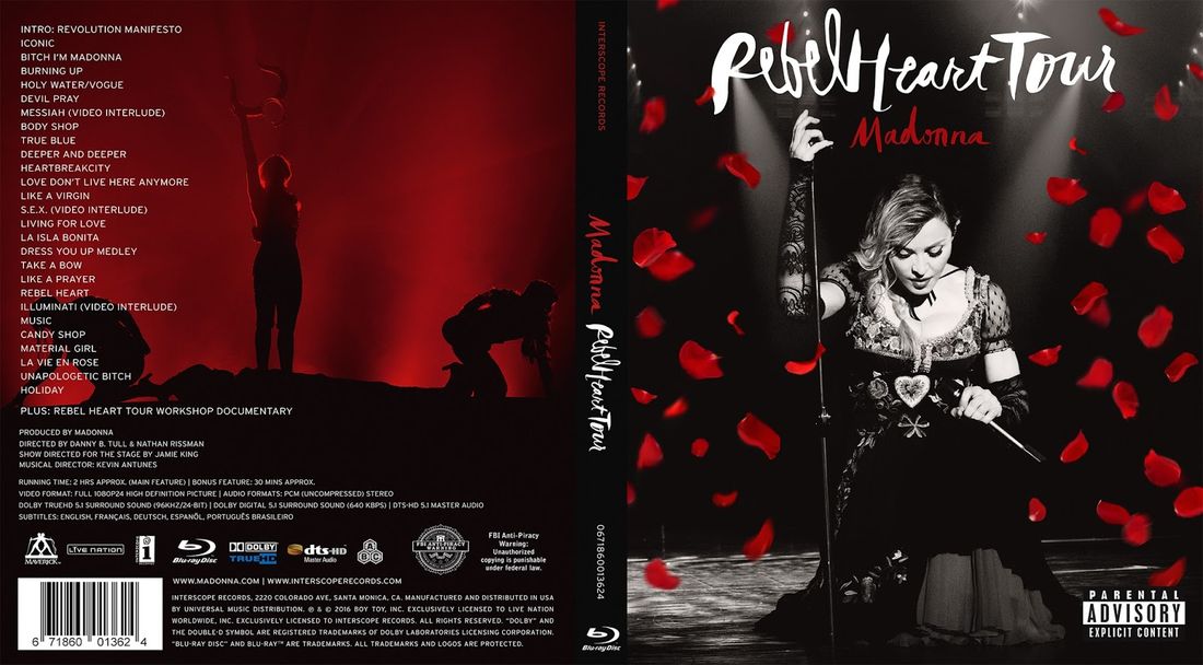 Re: Madonna - Rebel Heart Tour (2017) Blu-ray