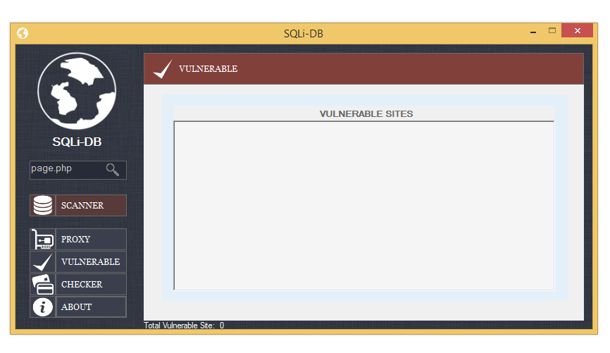 SQLi-DB-SQL Injection Dork Scanner v1.0
