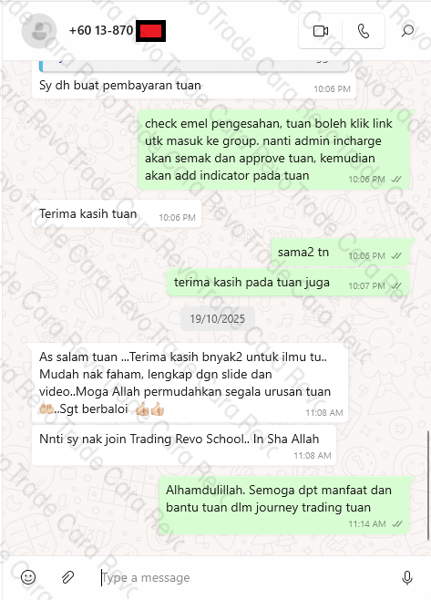 Maklum balas pelajar baru