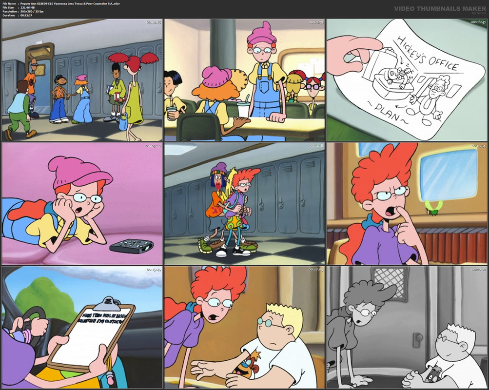 Pepper Ann S02E09-E10 Vannessa Less Tessa & Peer Counselor P.A..mkv