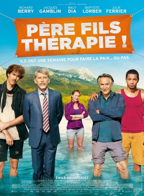 Terapia Gliniarza / Pere fils therapie! (2016) PL.480p.BRRip.XViD.AC3-MORS / Lektor PL