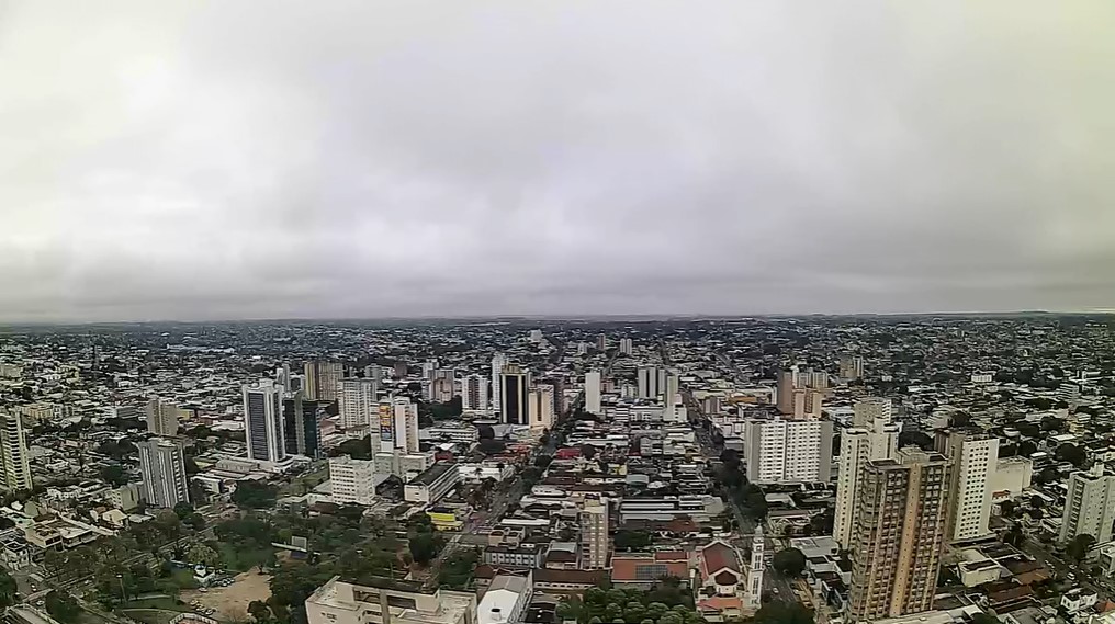 Campo Grande nesta manhã de quarta-feira