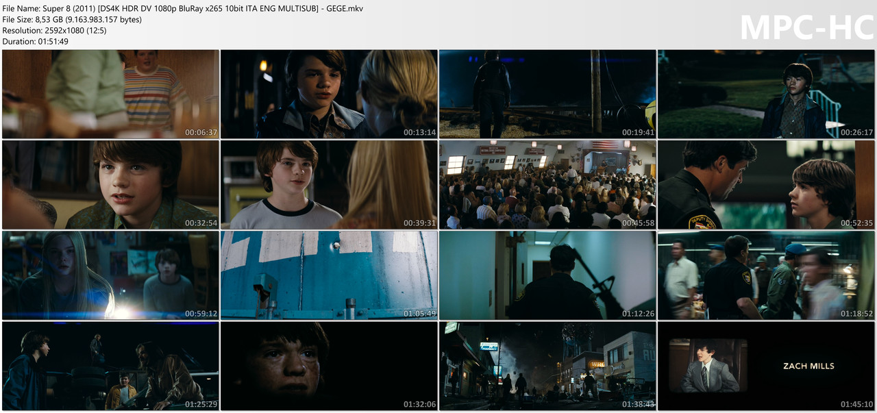 Super 8 (2011) DS4K HDR DV 1080p Blu Ray x265 10bit ITA ENG MULTISUB GEGE mkv thumbs