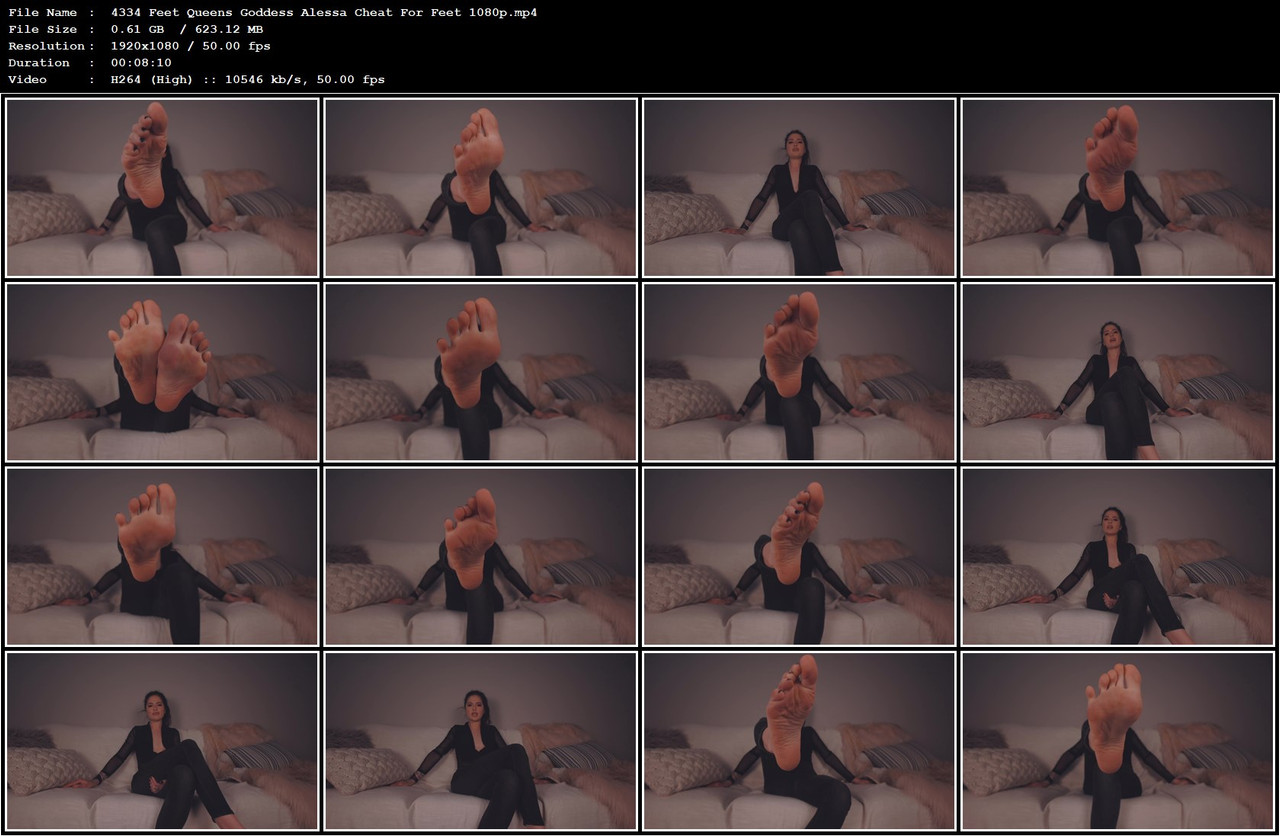 4334 Feet Queens Goddess Alessa Cheat For Feet 1080p mp4