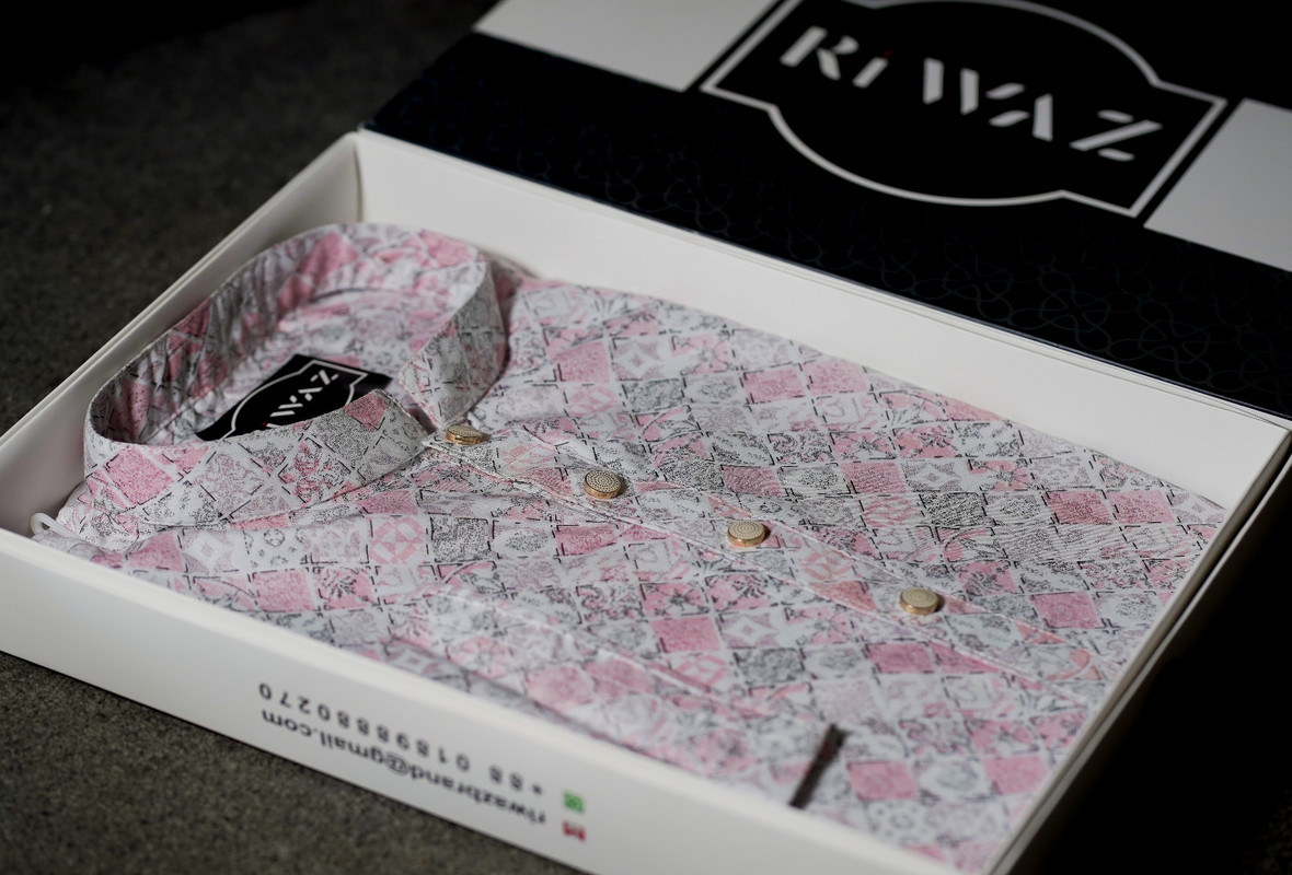 Premium Cotton Print Panjabi