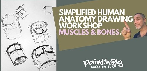 Simplified Human Anatomy Drawing Workshop