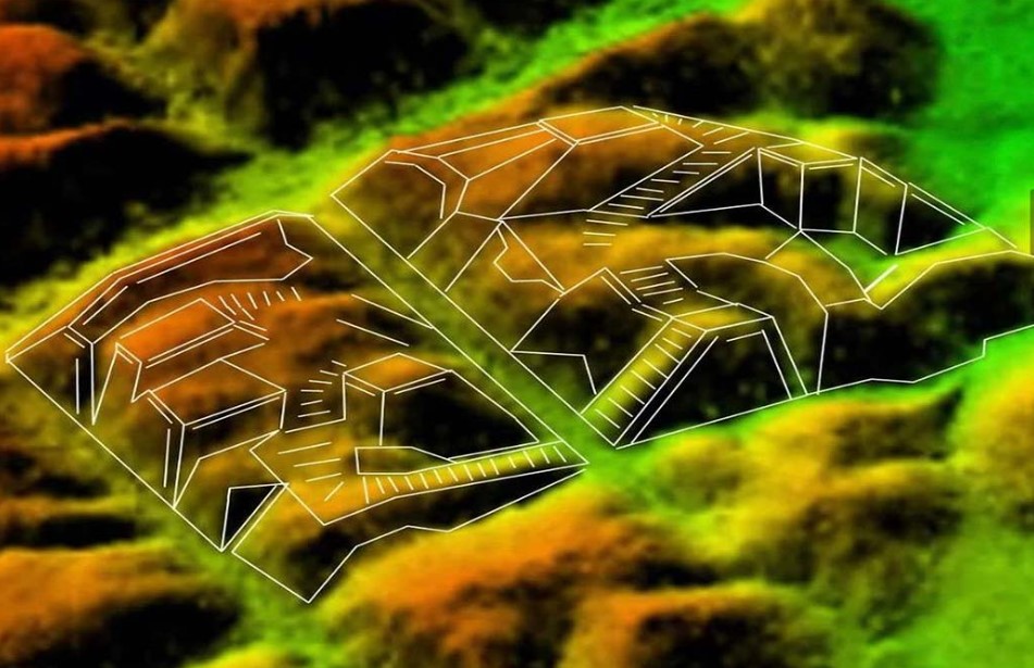 Estruturas piramidais e escalonadas - LIDAR