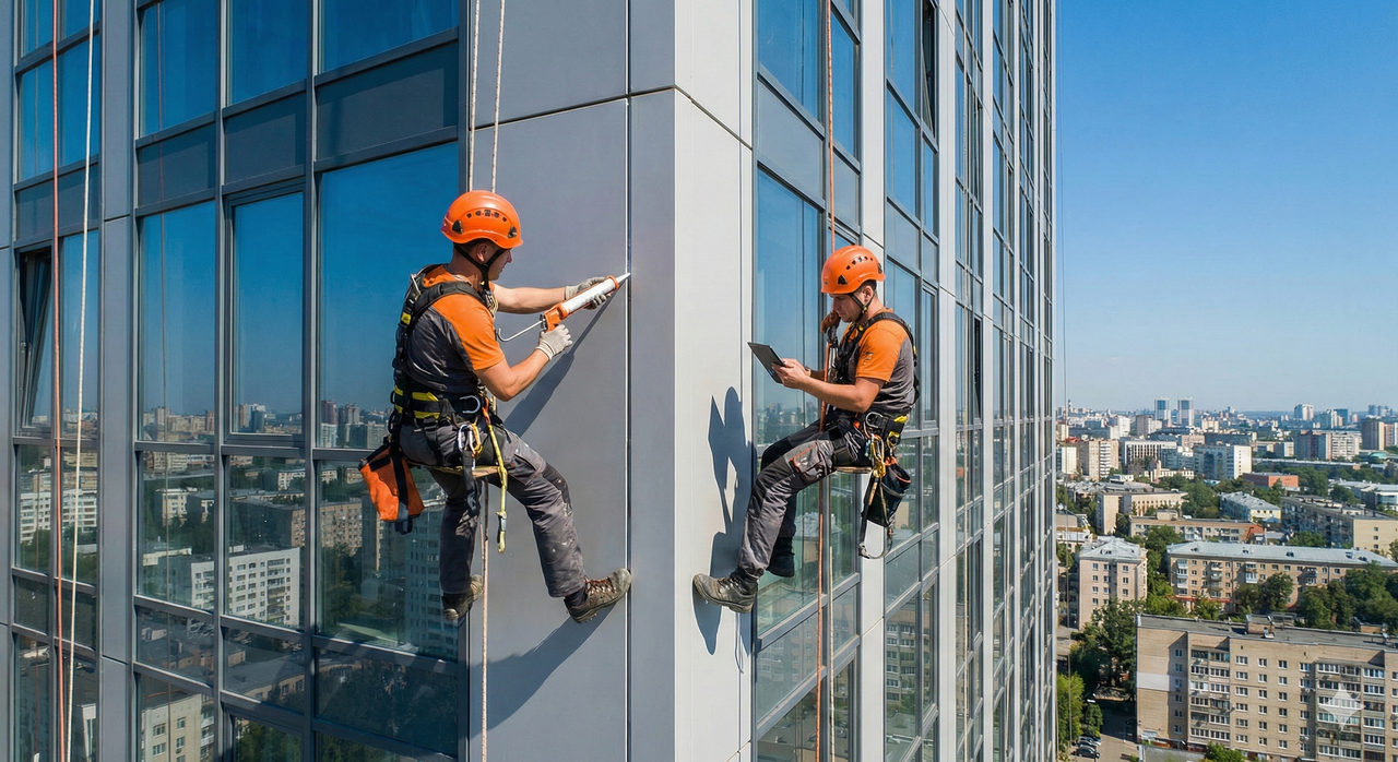 Виды фасадных работ