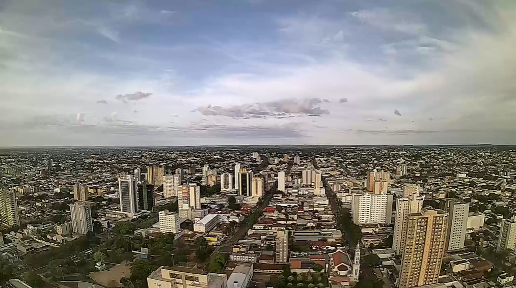 Campo Grande nesta manhã de segunda-feira