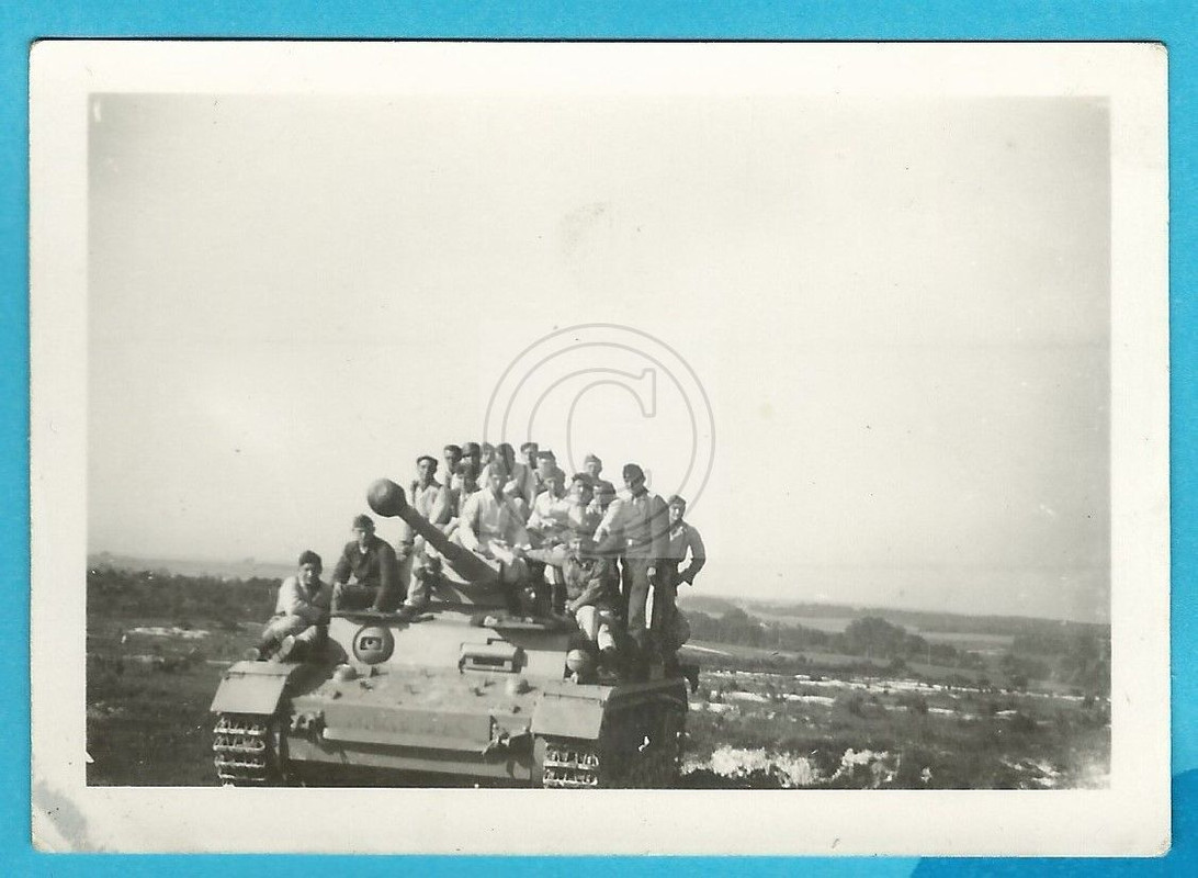 Panzer, Tank, Fallschirmjäger auf Panzer, Langro