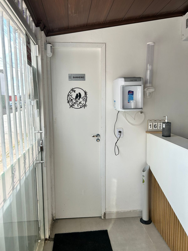 Área de espera da clínica DSR VET