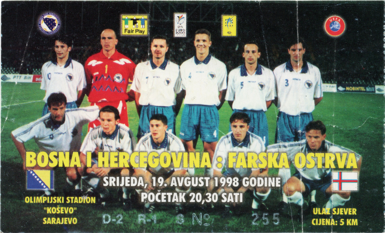 021) 19.08.1998. Farski Otoci (H, W 1-0) S