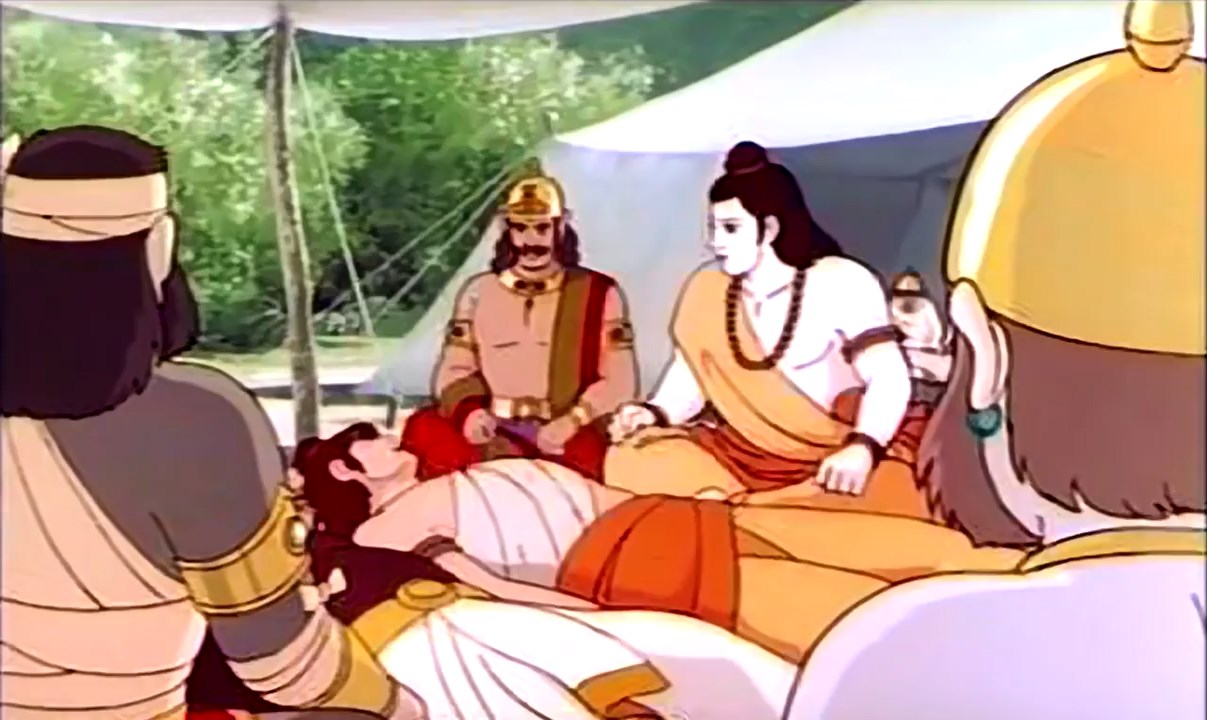 Ramayana: The Legend of Prince Rama 1993 WebRip [Hindi + Telugu + English] 480p, 720p ESub Screenshot