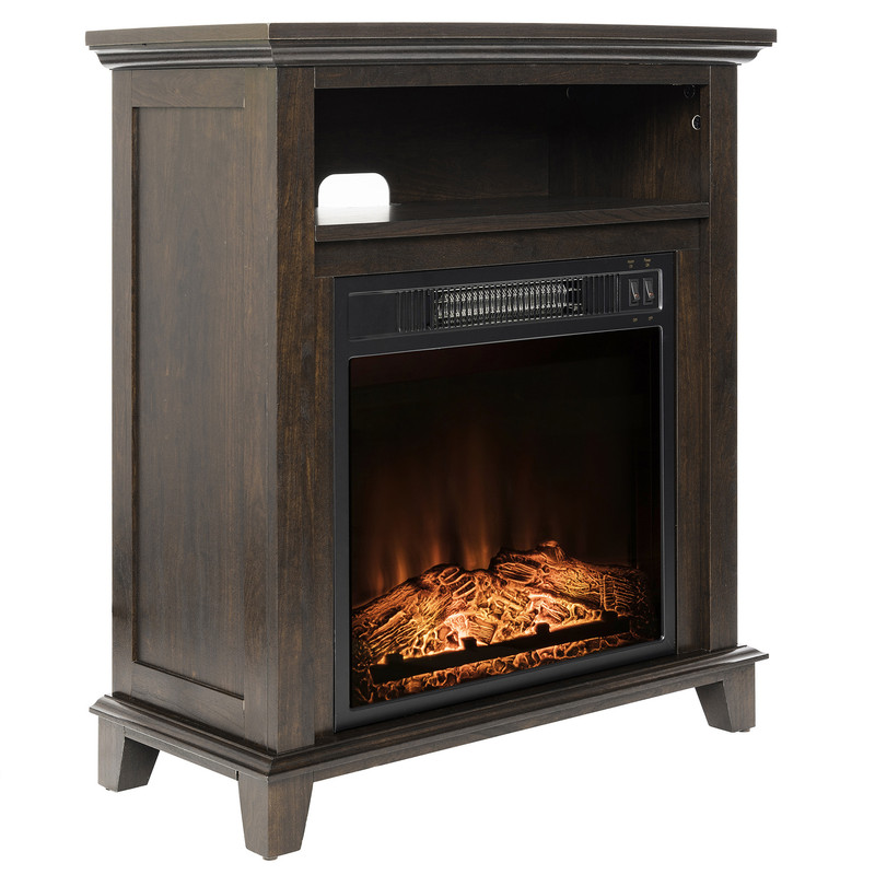 Com Suporte Próprio Lareira Elétrica Madeira Manto Firebox