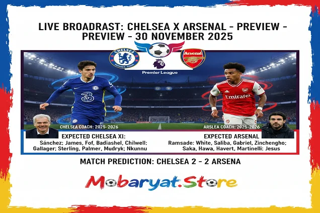 مواجهة تشيلسي وأرسنال في ديربي لندن بالجولة 13 من الدوري الإنجليزي