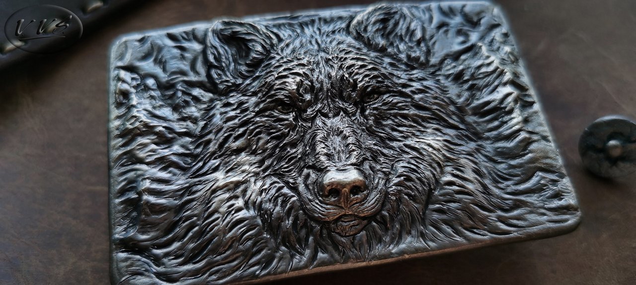 пряжка волк2