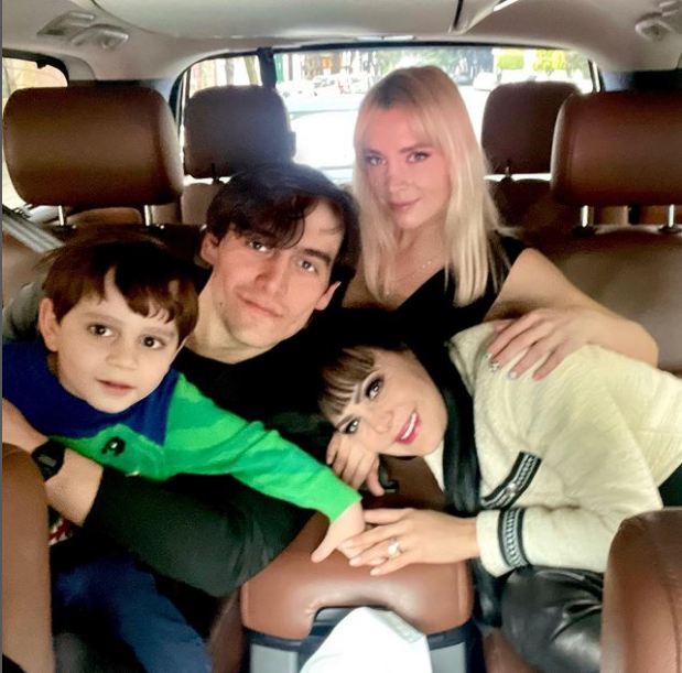 Maribel Guardia y José Julián Figueroa Garza