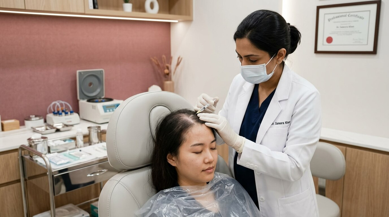 Hair PRP Treatment in Dhaka at Fair Skins BD aesthetic clinic