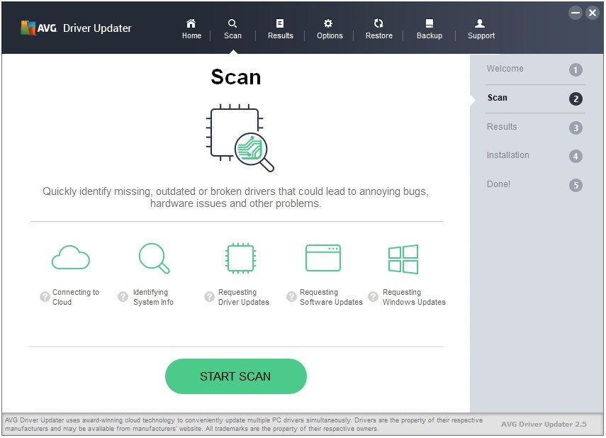 AVG Driver Updater v2.5.7 + Crack [FLRV]
