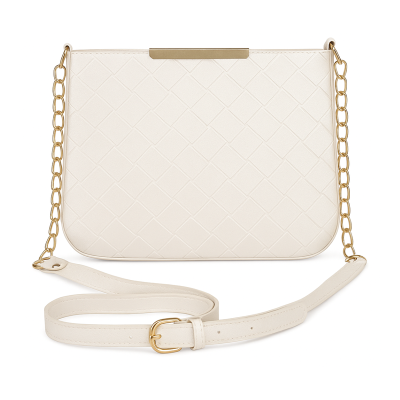 Hand Bag Off White