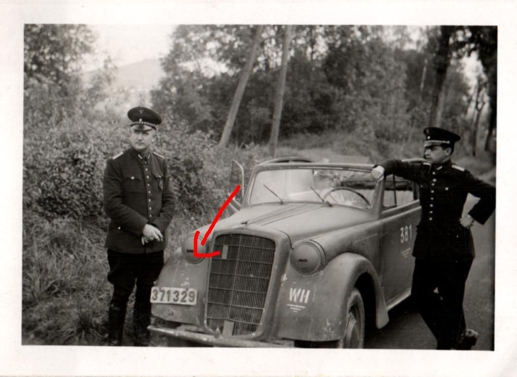 Militär Eisenbahner, Dienstwagen, 1940