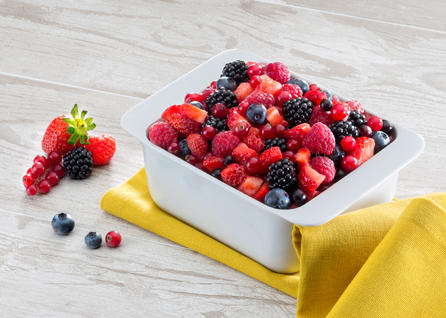 Frutos silvestres congelados