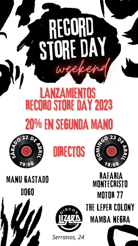 Lizard es tienda oficial de récord store day spain