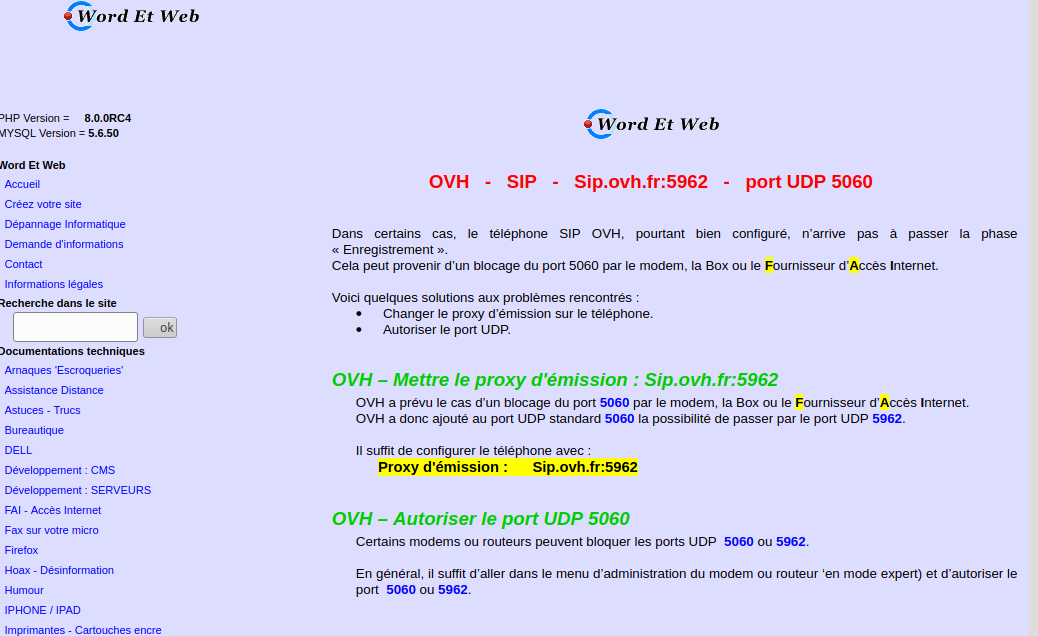 Screenshot_2021-02-06 Téléphonie VoIP - OVH Problèmes résolus - Proxy d'émission Sip ovh net 5962 - 