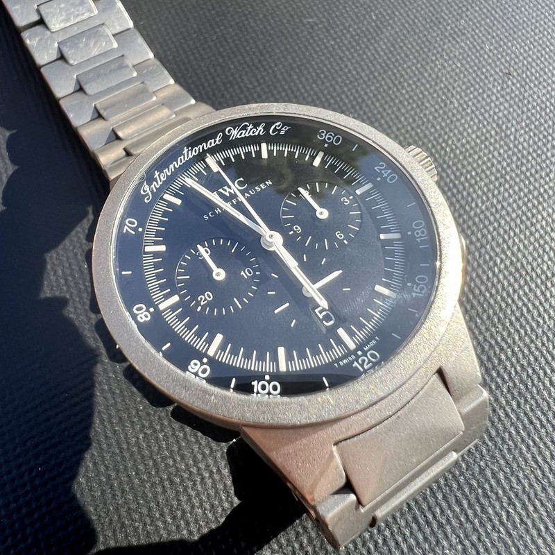 Iwc gst chronograph clearance review