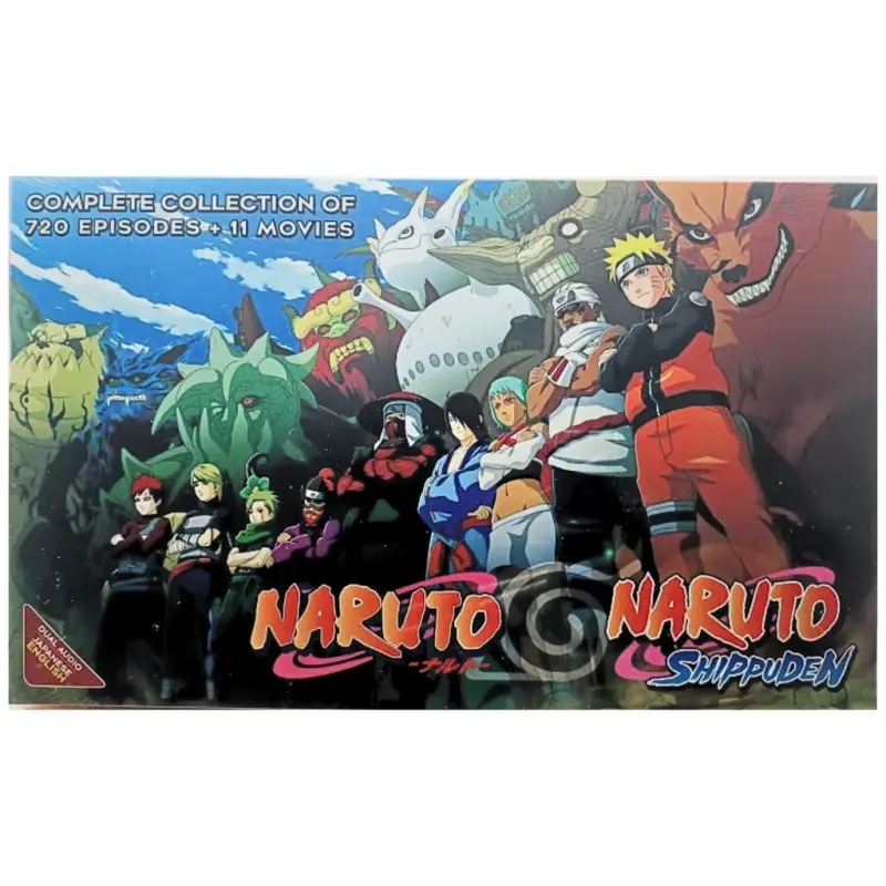 Naruto Shippuden Complete TV Series Vol.1-720 End + 11 Movies