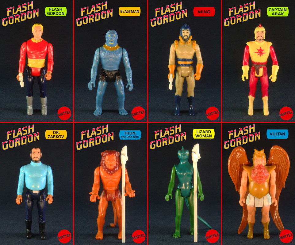 Flash gordon figures sale