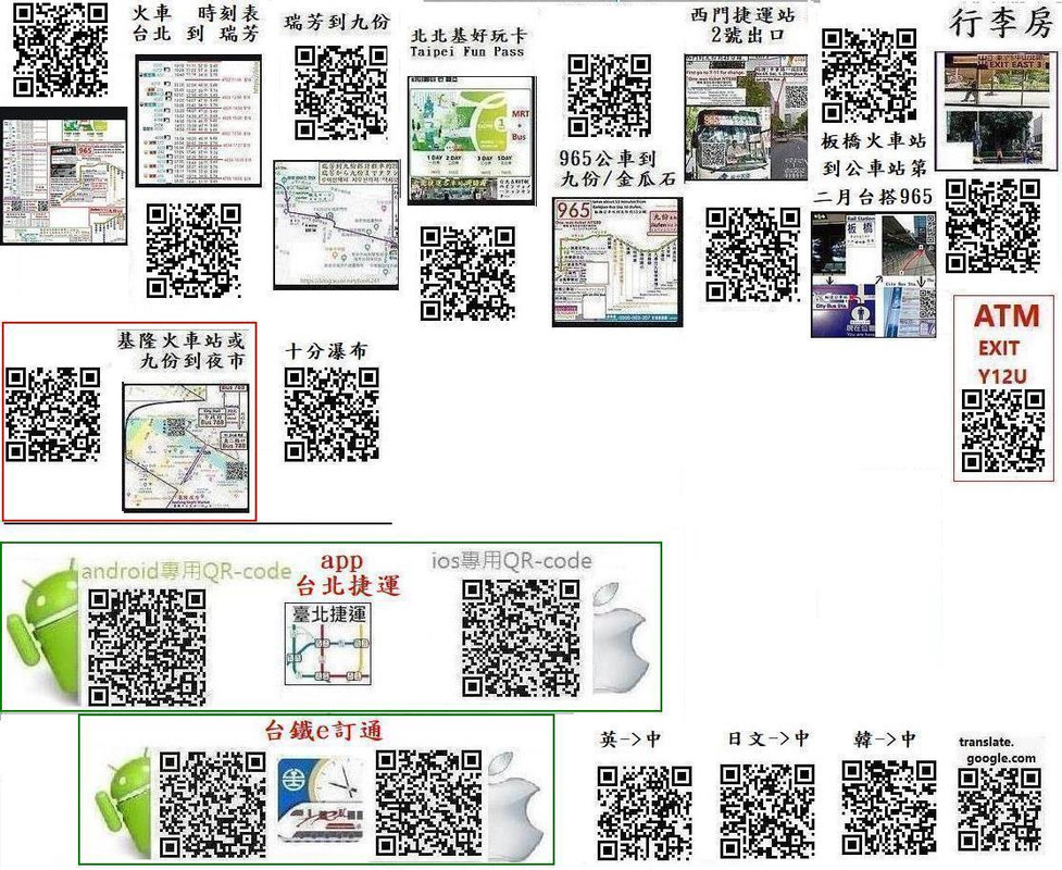 台北(搭火車,965公車,788公車)到九份/十分/基隆夜市