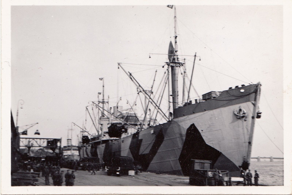 Wehrmacht Frachtschiff Schiff TARN Muster Weserübung Norwegen SC