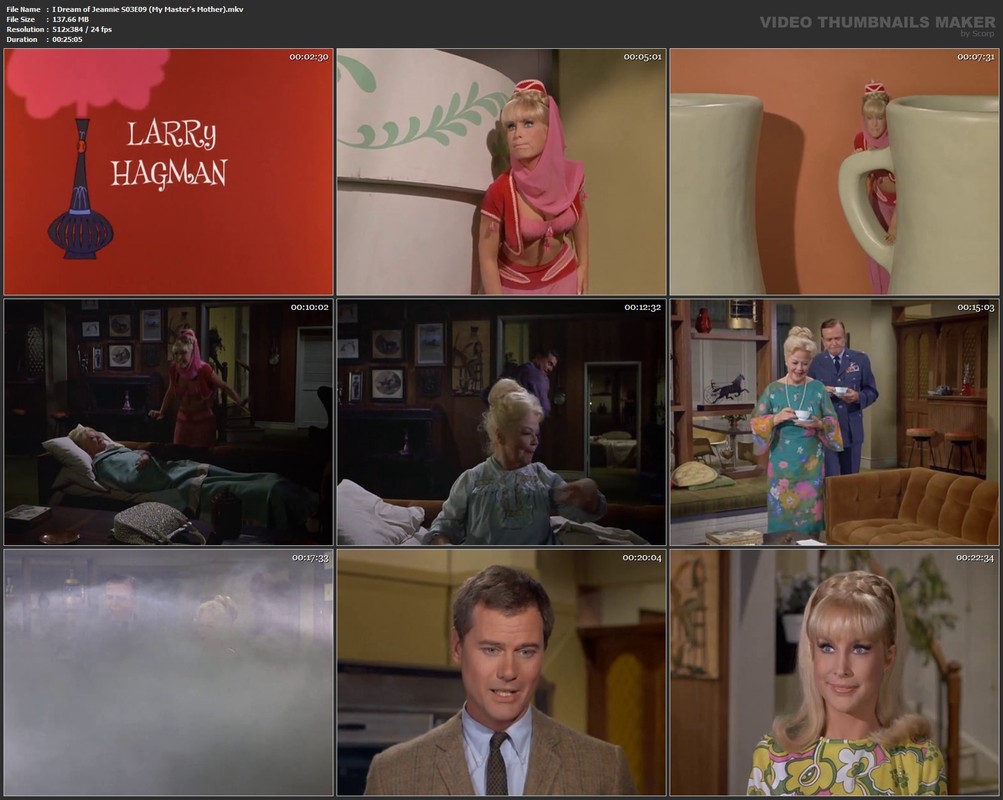 I Dream of Jeannie S03E09 (My Master's Mother).mkv