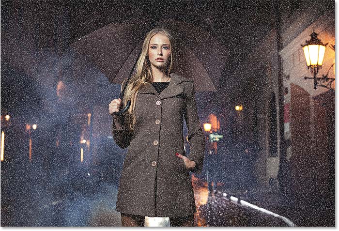 rain-effect-screen-blend-mode