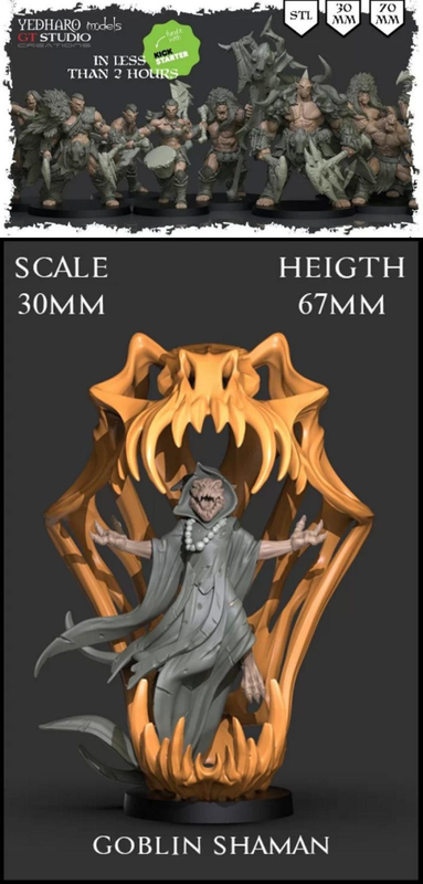 Savage Orcs Packs – 3D Print Model