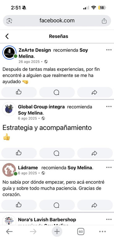 WhatsApp de cliente