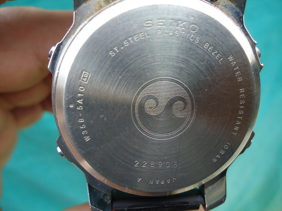 Tapa de Seiko deportivo