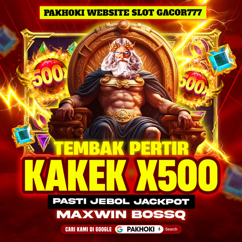 PAKHOKI Slot Online Gacor 777 & Link Slot 5000 Via Dana
