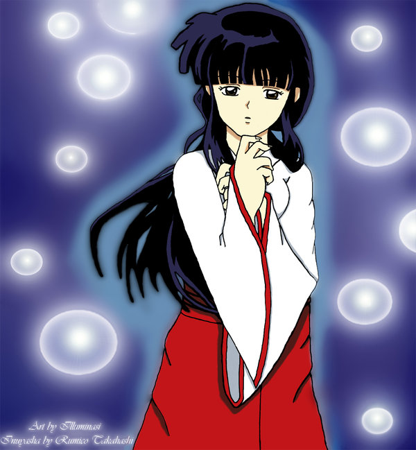 Hình vẽ Kikyou, Kagome, Sango bộ Inuyasha 404dd7b0227f453bc23fa9f25819acec