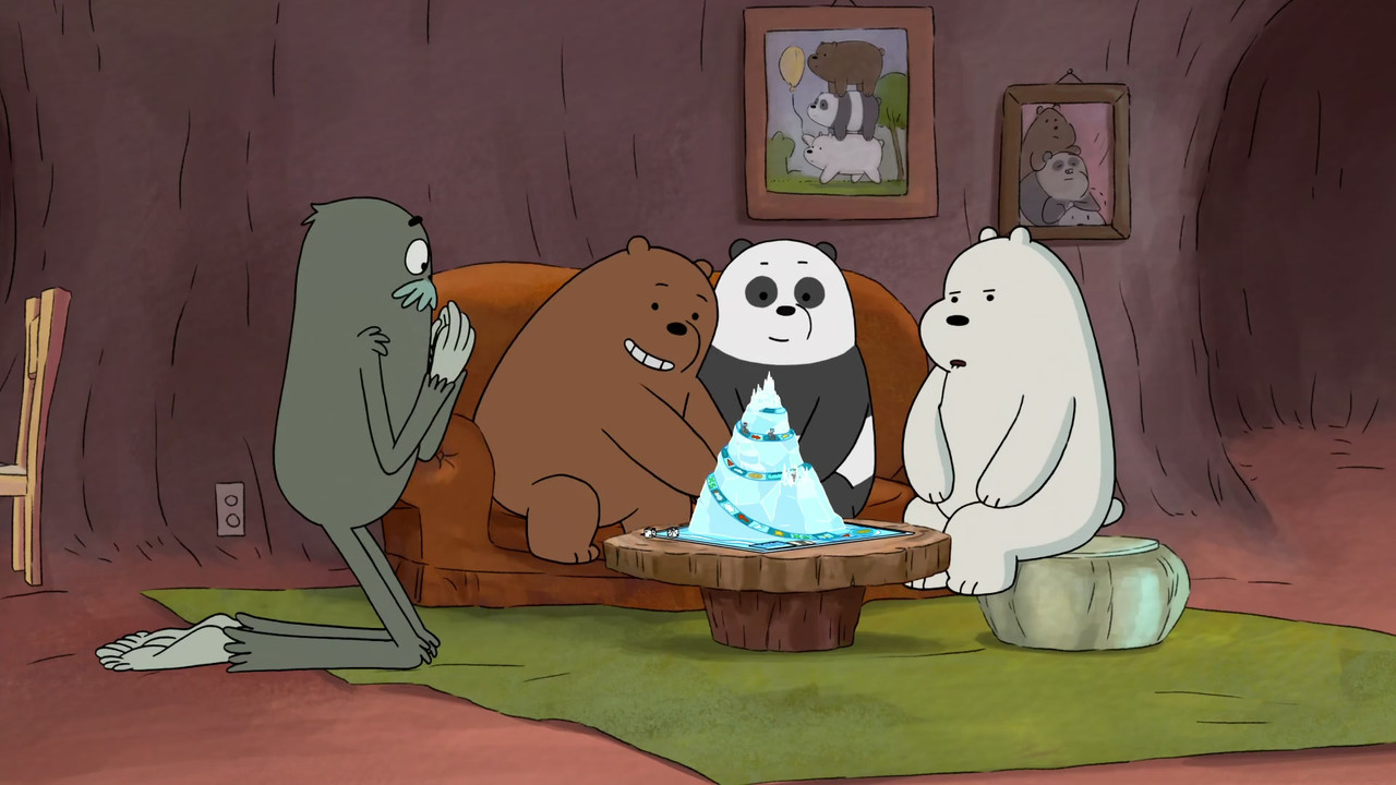 We Bare Bears (2015) - S03E30 - Ice Cave (1080p WEB-DL x265 ImE)