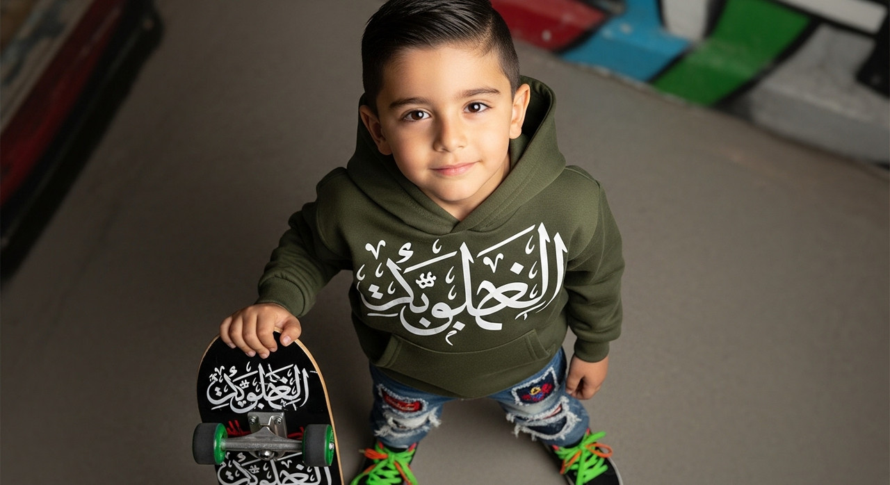 Arabic Calligraphy Tee – Aqtay 4