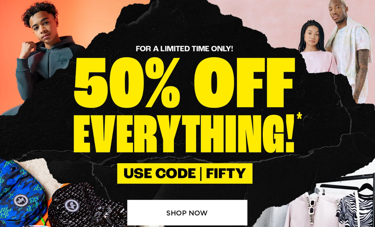 JustHype UK: Get 50% Off Everything | Shop Now and Make a Style Statement JustHype UK: Get 50% Off Everything | Shop Now and Make a Style Statement