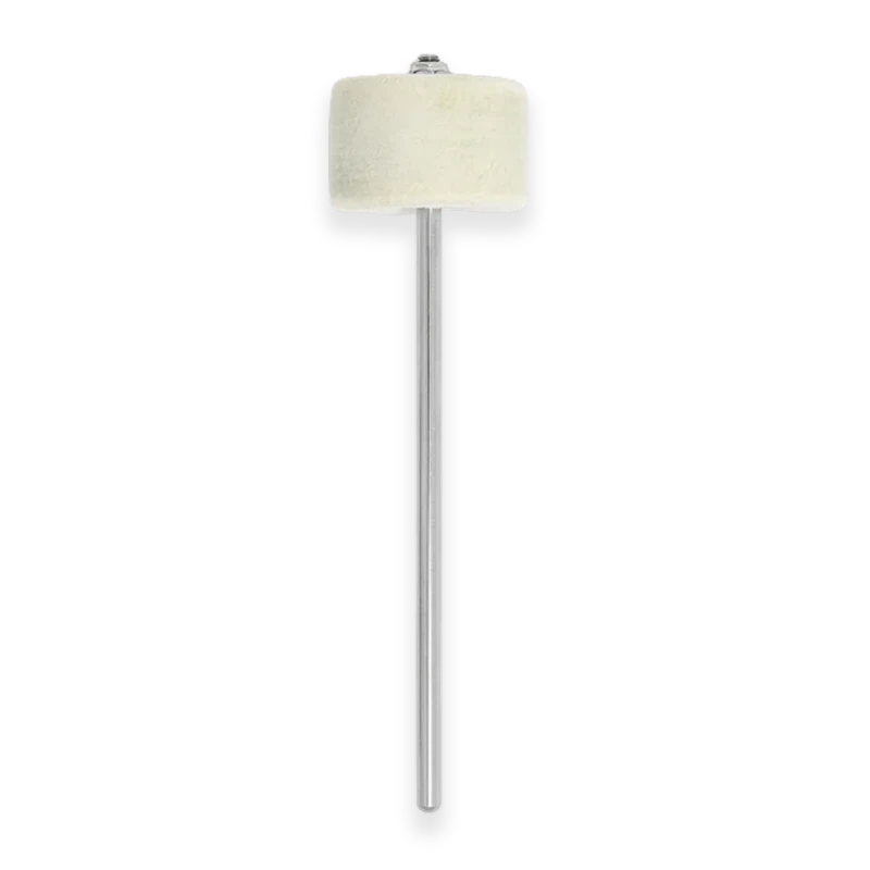 GIBRALTAR SC-3261 Bass Drum Beater | 6-Inch Felt Head | Chrome